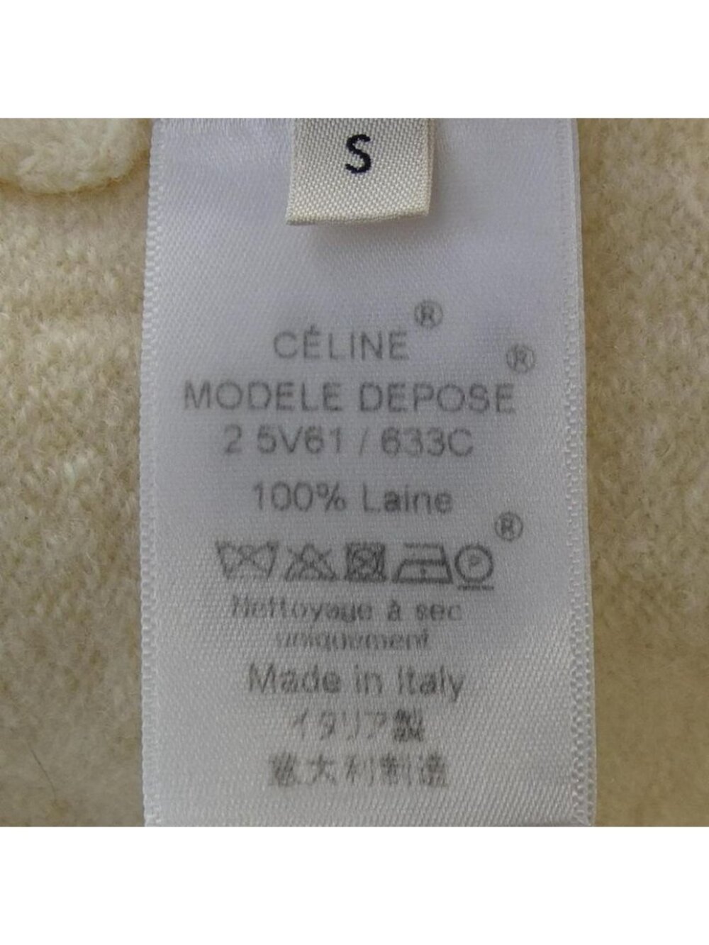 Celine 2 5 V61 633 C Phoebe Period Cardigan - Picture 4 of 7